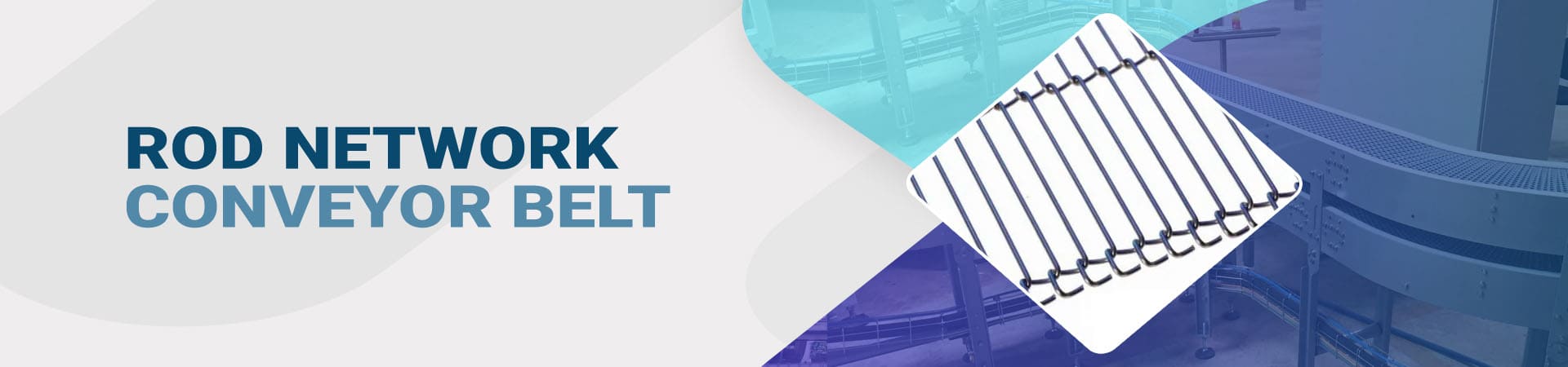 Rod Network Conveyor Belt