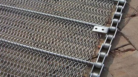 Chain link end