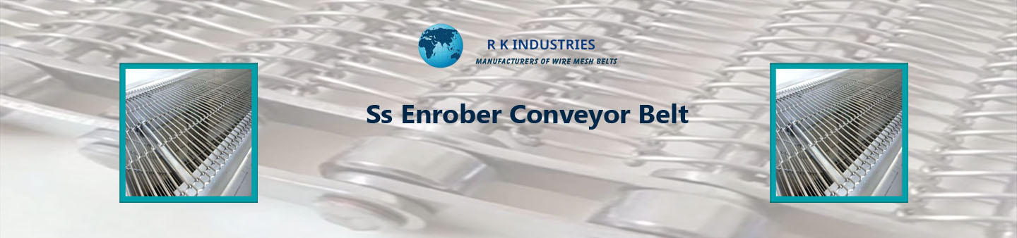Ss Enrober Conveyor Belt